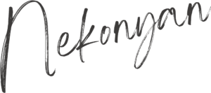 nekonyan black logo
